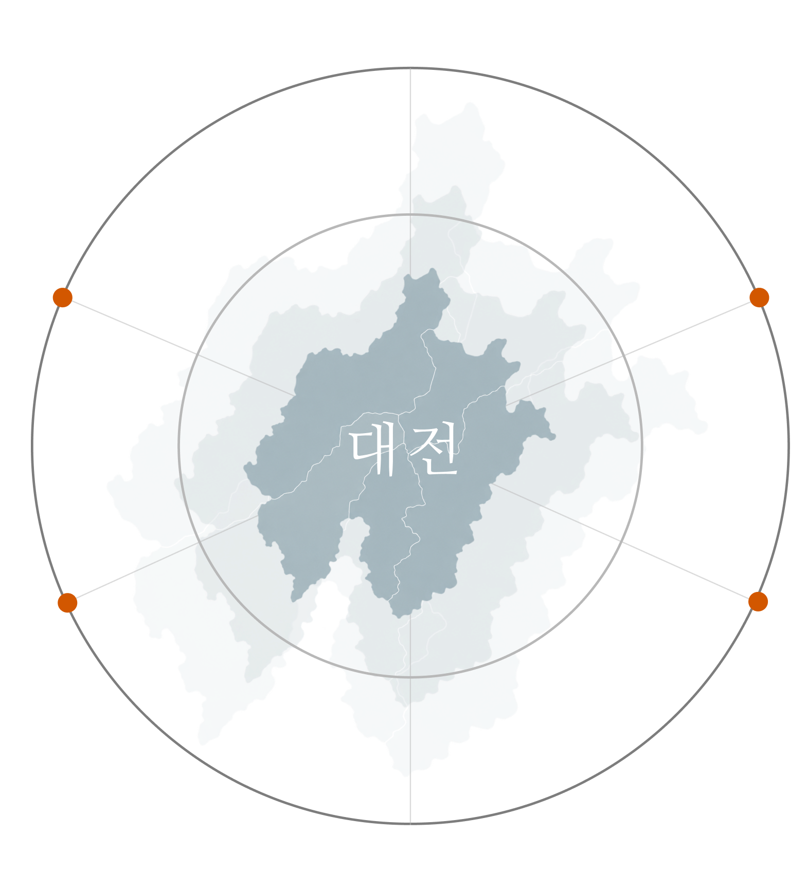 대전 지도 중심의 지역전속 법률사무소